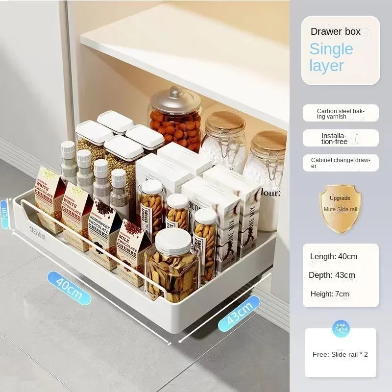 Easy Install Pull Out Kitchen  - Food Storage Cabinet For Kitchen avis et prix