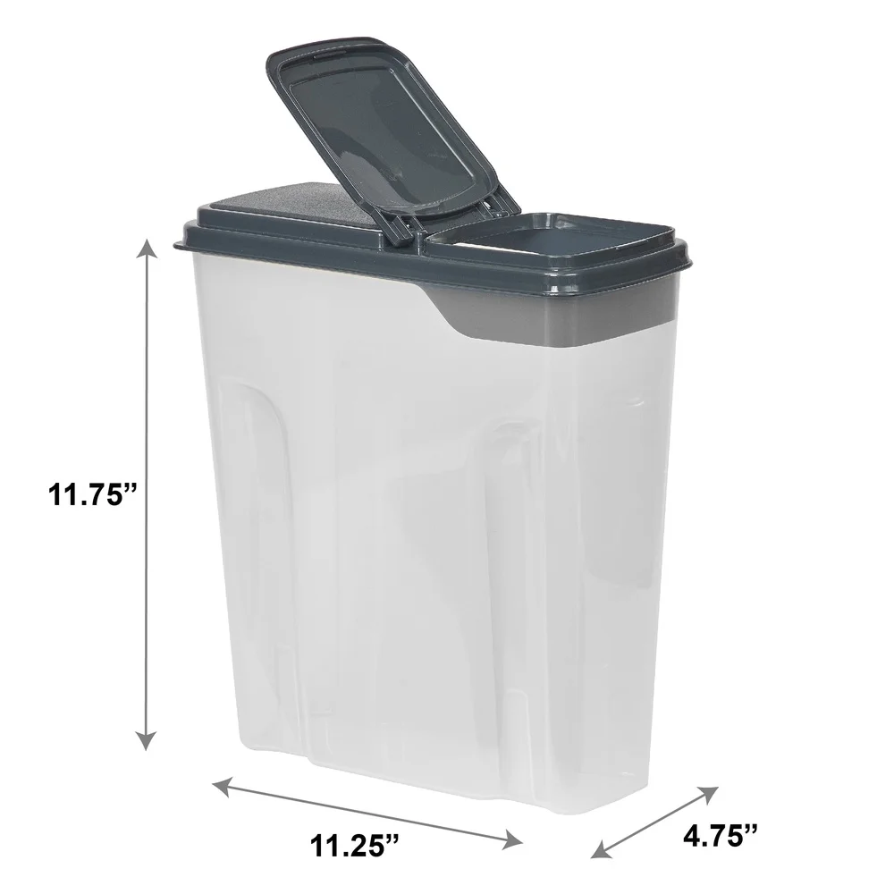 2-Pack Plastic Cereal Dispense - Food Storage Quart Containers avis et prix