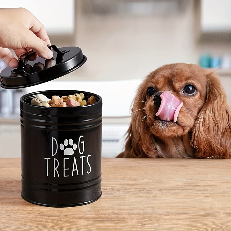 Metal Dog Treat Container Dog  - Food Storage Dog avis et prix