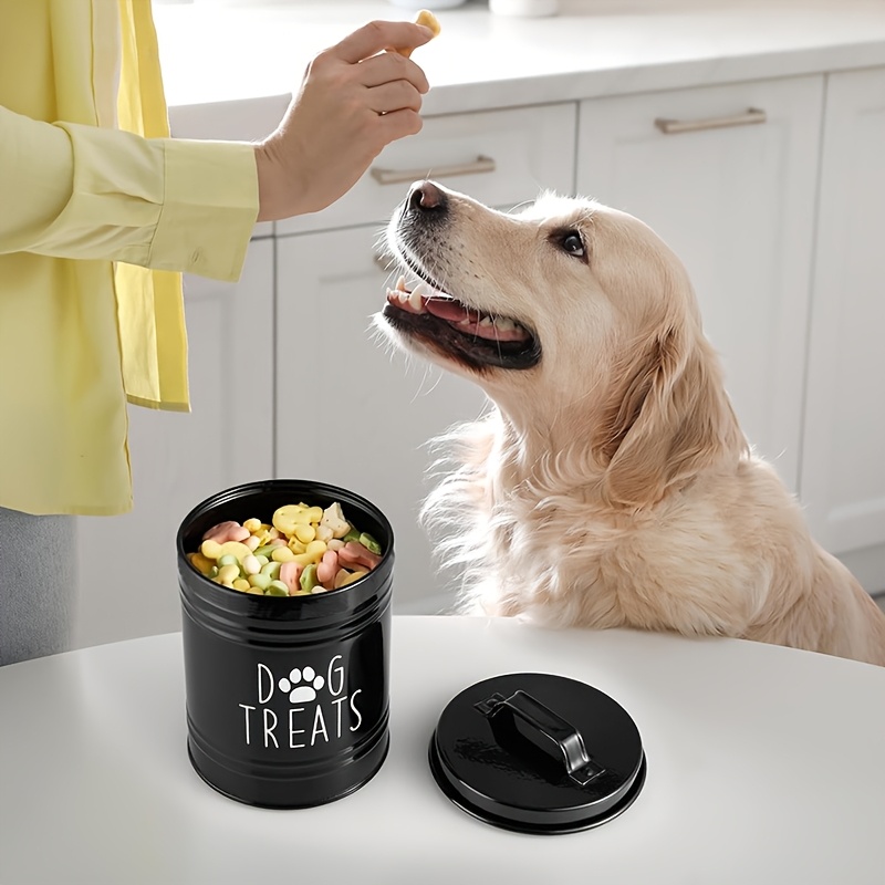 Metal Dog Treat Container Dog  - Food Storage Dog avis et prix
