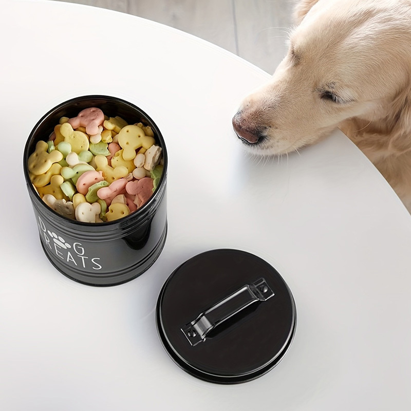 Metal Dog Treat Container Dog  - Food Storage Dog avis et prix