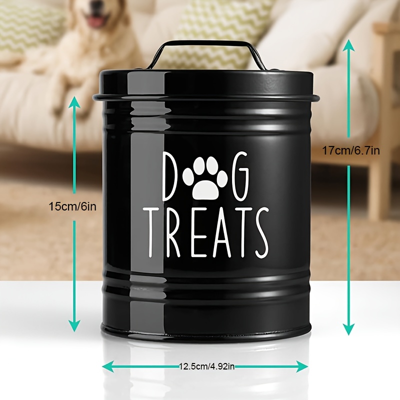 Metal Dog Treat Container Dog  - Food Storage Dog avis et prix