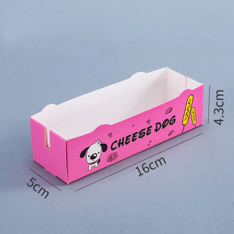 100pcs Hot Dog Packaging Box P - Food Storage Restaurant avis et prix