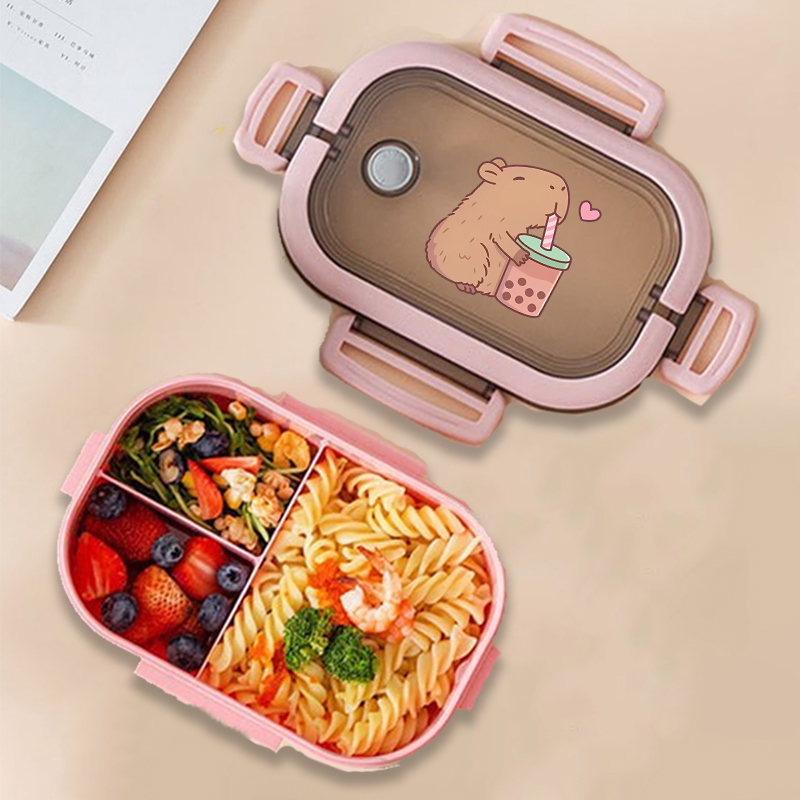 Capybara Bento Lunch Box Anime - Food Storage In The Kitchen avis et prix
