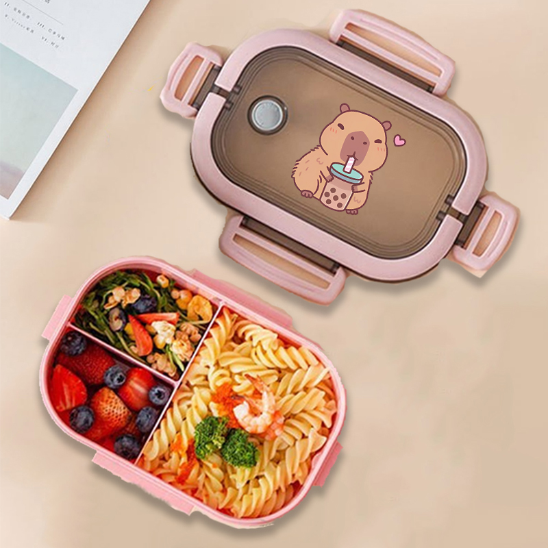 Capybara Bento Lunch Box Anime - Food Storage In The Kitchen avis et prix