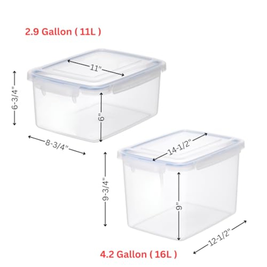 Jumbo Food Storage Container S - Food Storage Quart Containers avis et prix