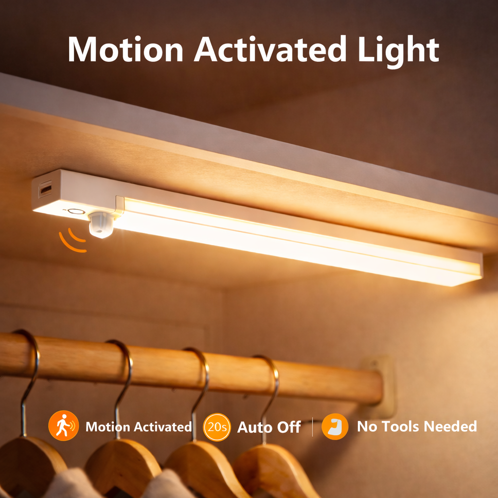 Motion Sensor LED Closet Light - Food Storage Utensils avis et prix
