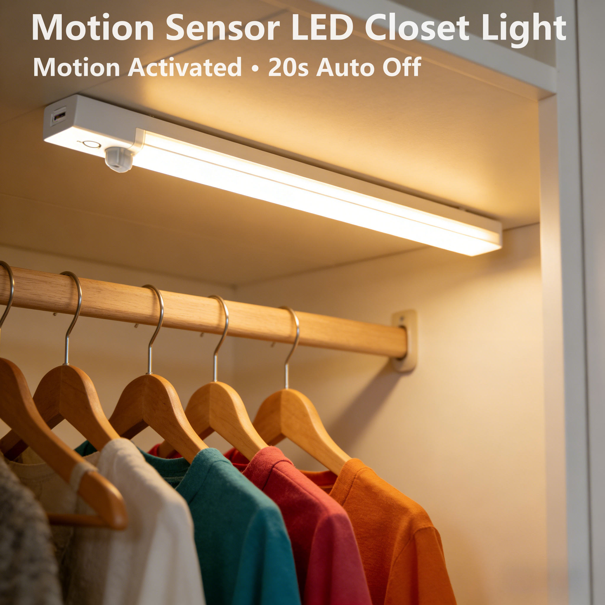 Motion Sensor LED Closet Light - Food Storage Utensils avis et prix