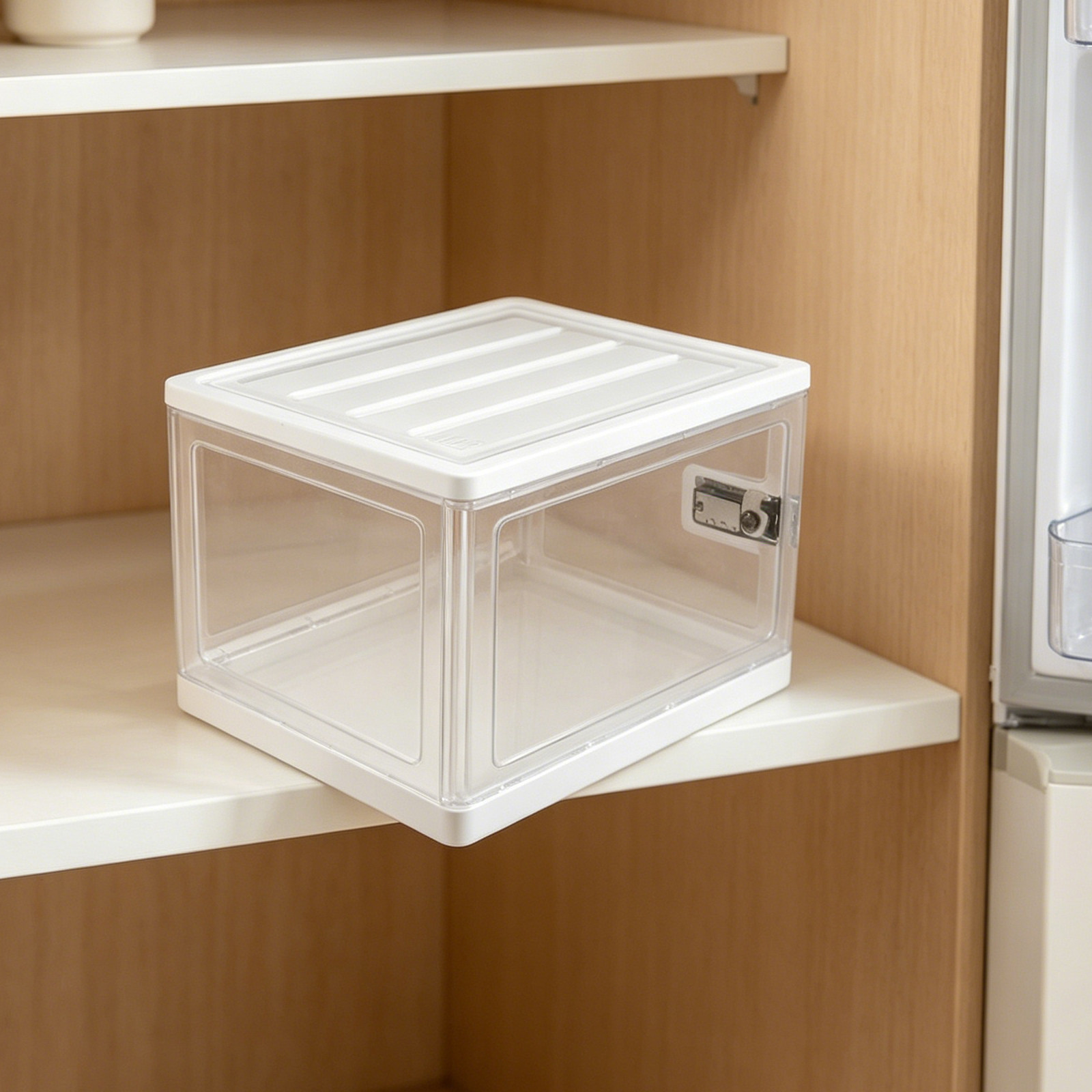 Lockable Storage Box Plastic T - Food Storage Lock Box avis et prix