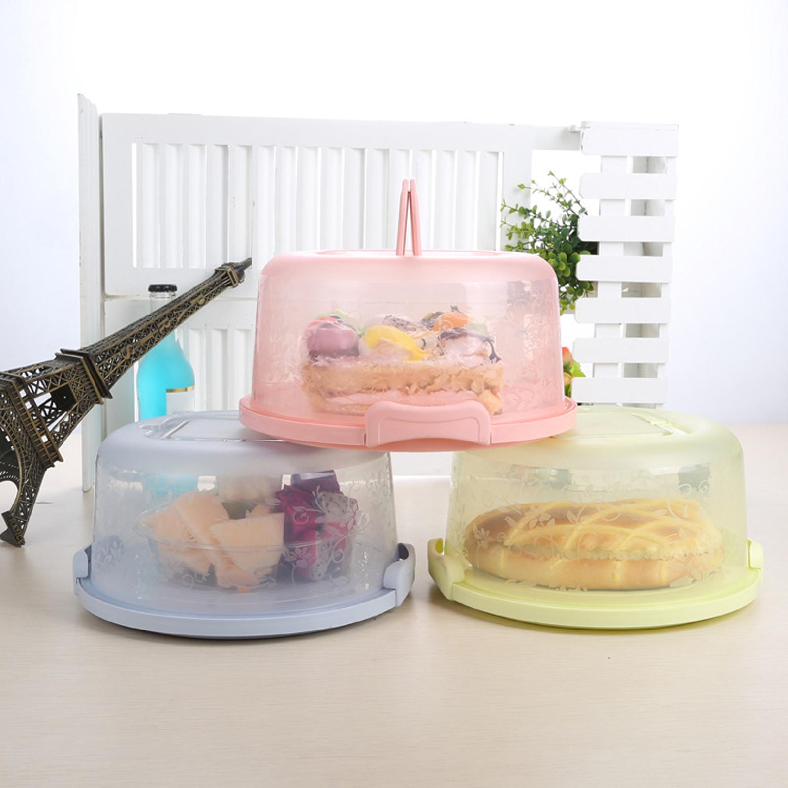 Handheld Cake Carrier Reusable - Food Storage Jars Plastic avis et prix