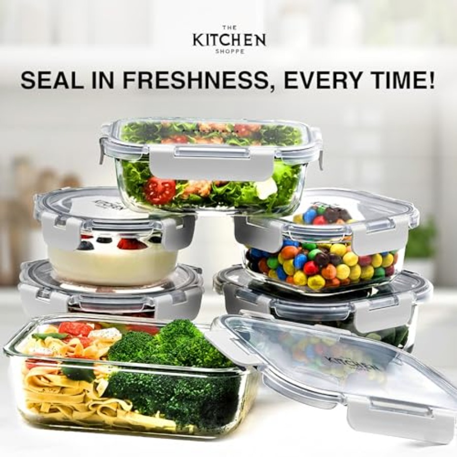 KITCHEN SHOPPE 24pc Borosilica - Food Storage In The Kitchen avis et prix