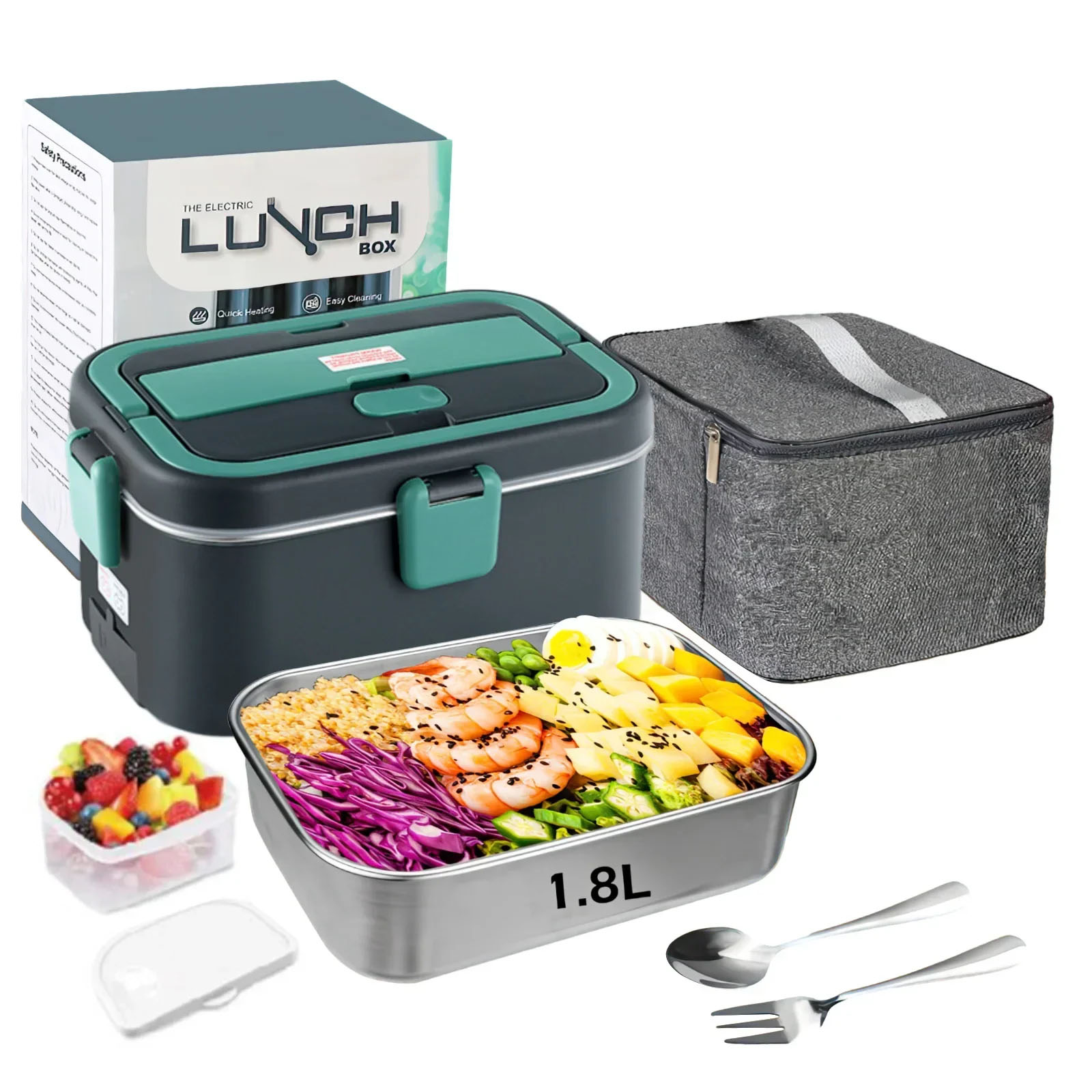 Electric Lunch Box Food Warmer - Food Storage Camping avis et prix