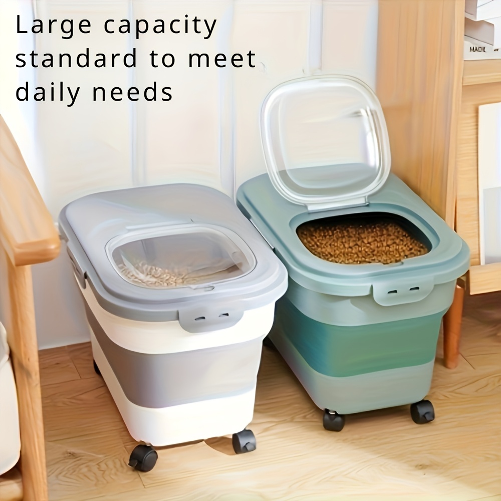 Large Capacity Square Plastic  - Food Storage Dog avis et prix