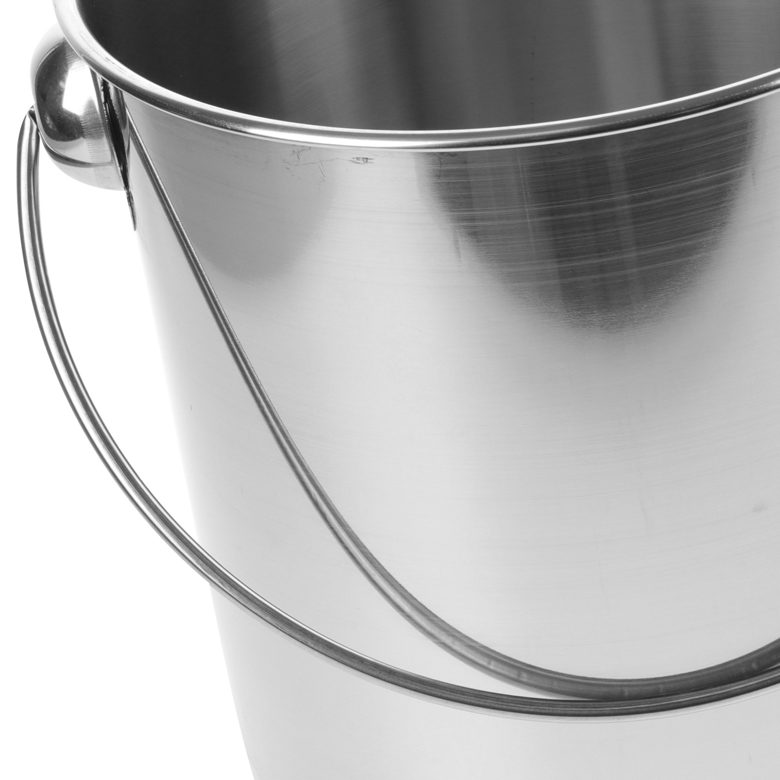 Stainless Steel Milk Bucket wi - Food Storage Restaurant avis et prix