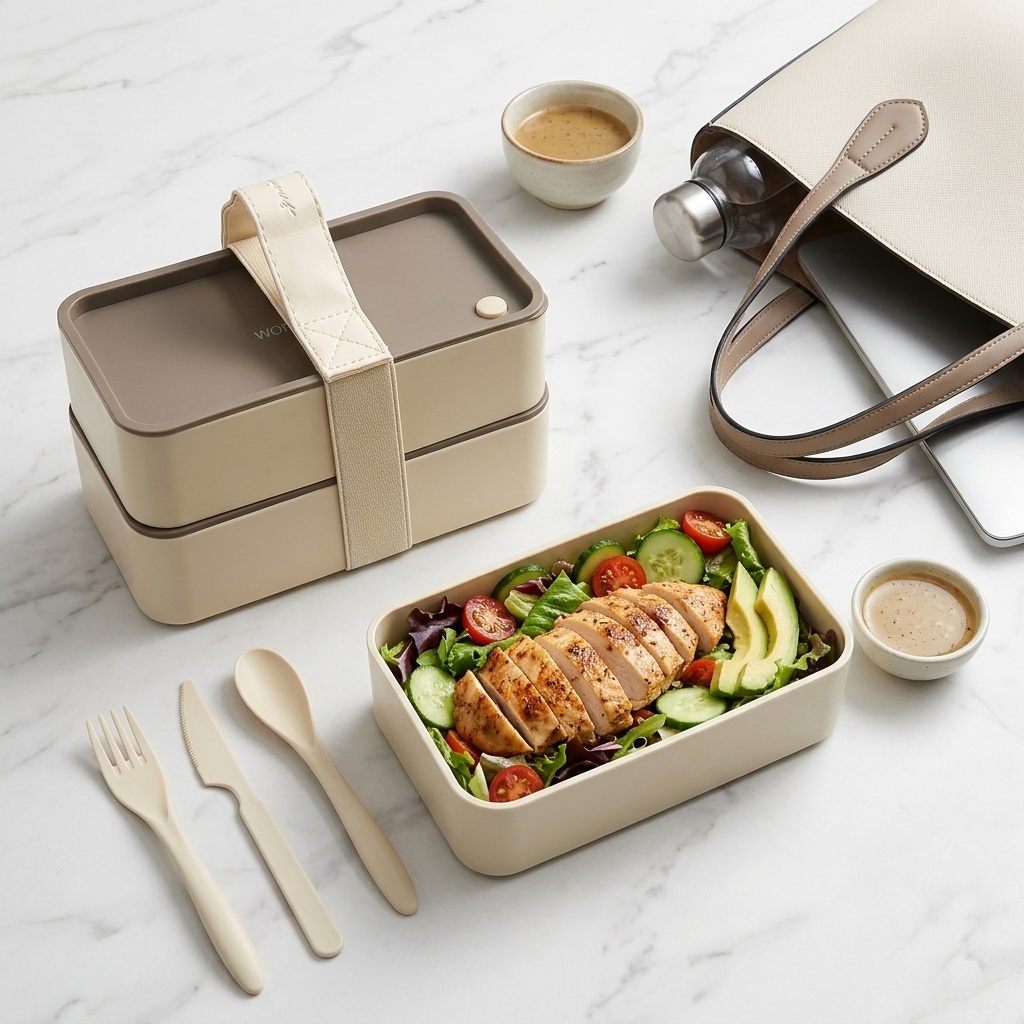Reusable Plastic Bento Box For - Food Storage Camping avis et prix