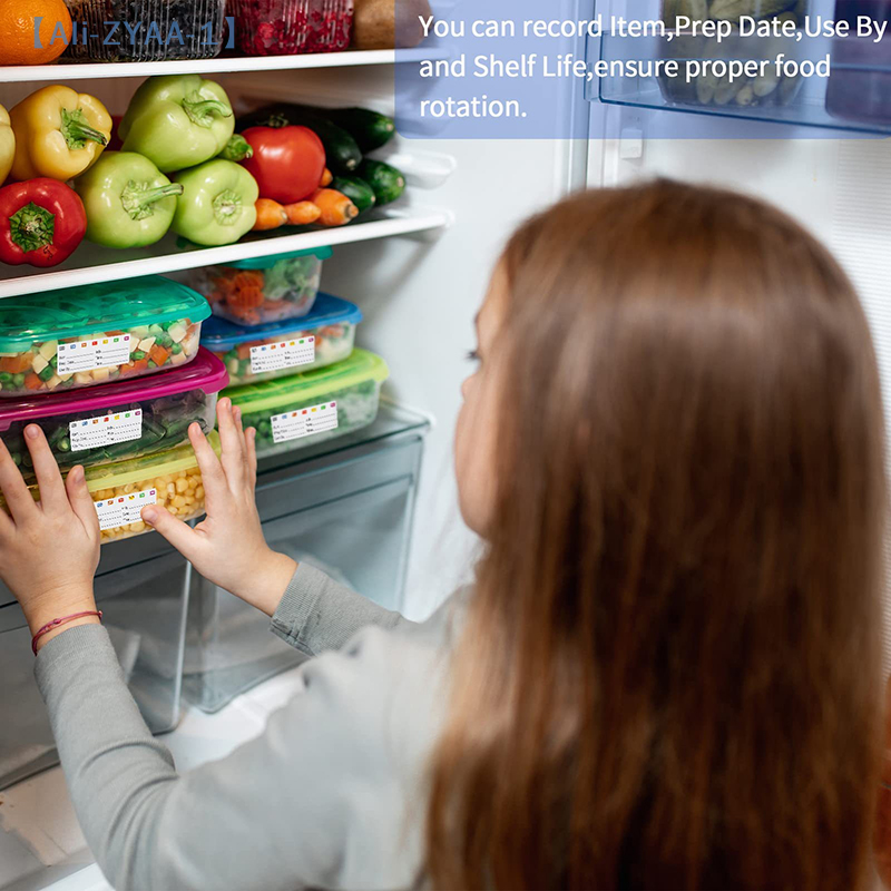 【ZYAA-1】300Pcs/Roll Kitchen Da - Food Storage Expiration Dates avis et prix