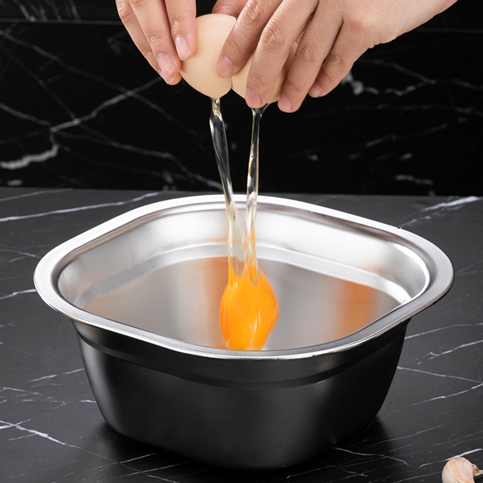 Stainless Steel Square Basin V - Food Storage Utensils avis et prix