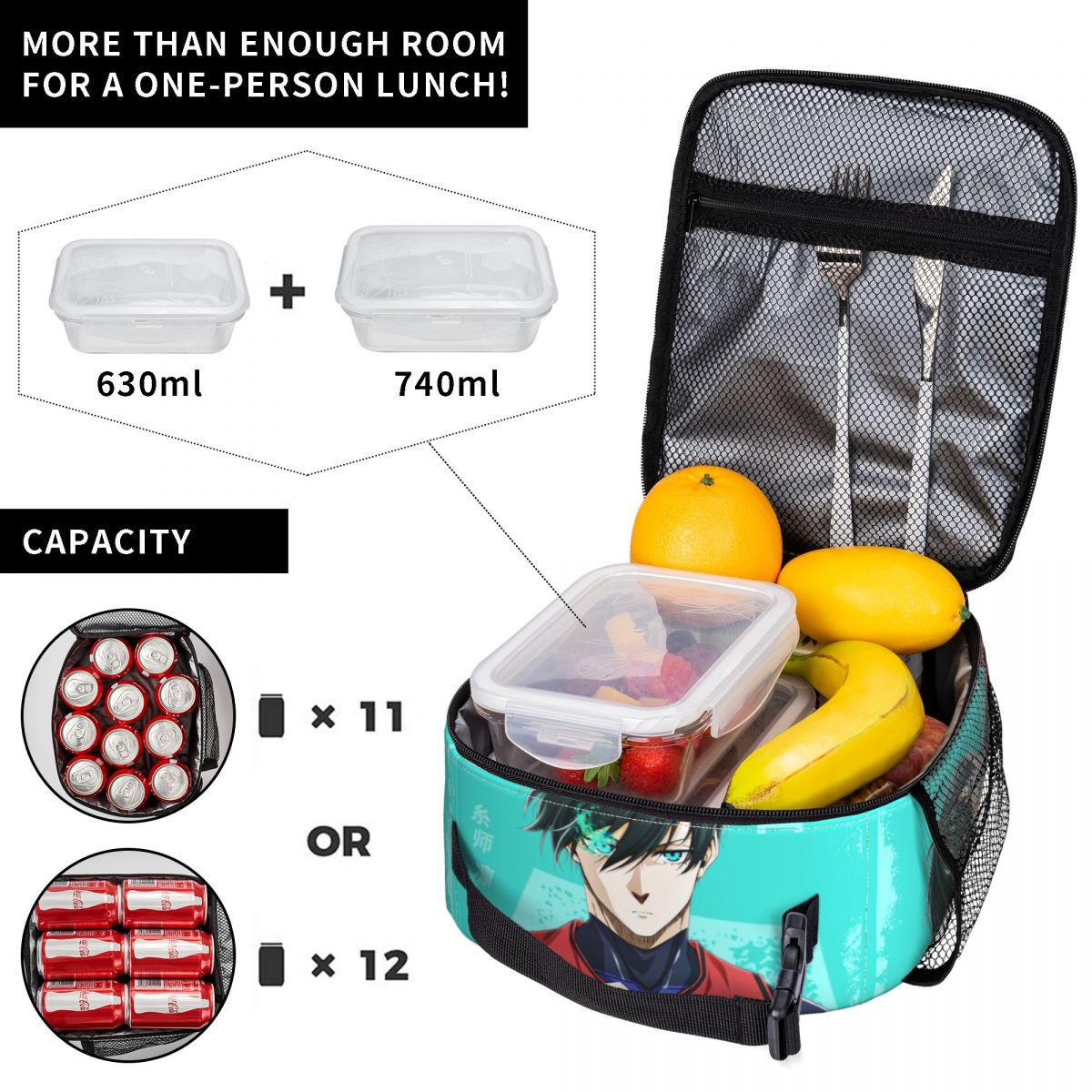 Anime Blue Locks Product Insul - Food Storage Lock Box avis et prix
