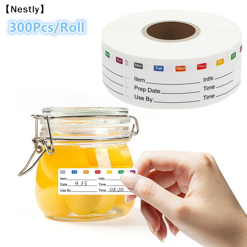 300Pcs/Roll Kitchen Date Food  - Food Storage Expiration Dates avis et prix