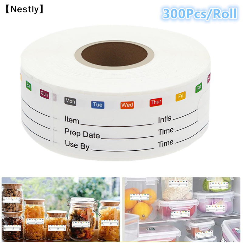 300Pcs/Roll Kitchen Date Food  - Food Storage Expiration Dates avis et prix