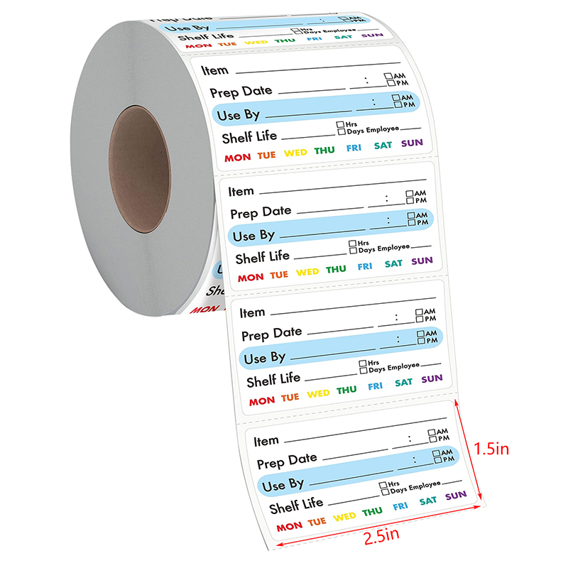 Label Stationery Sticker Snack - Food Storage Expiration Dates avis et prix