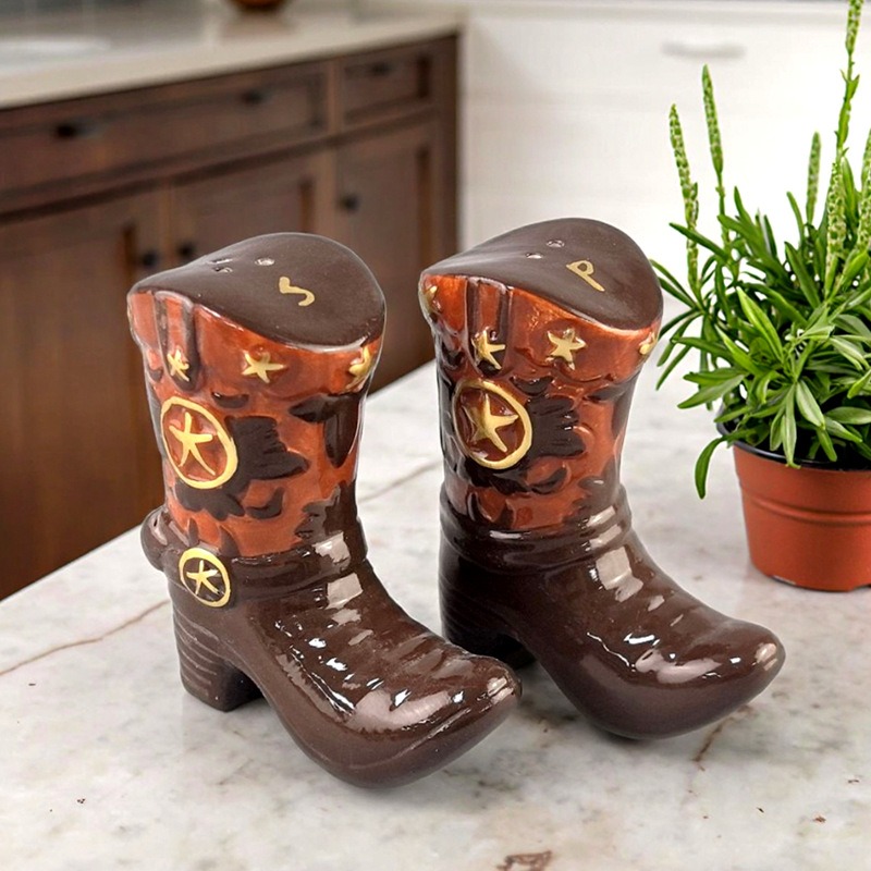 Vintage Boots Ceramic Spice Ja - Food Storage Utensils avis et prix