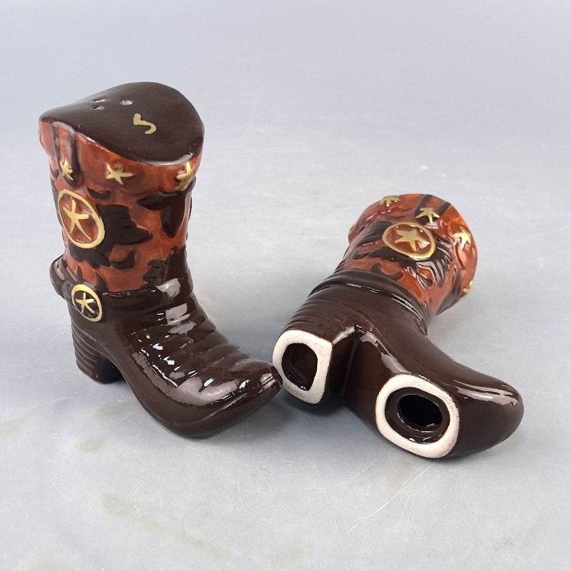Vintage Boots Ceramic Spice Ja - Food Storage Utensils avis et prix