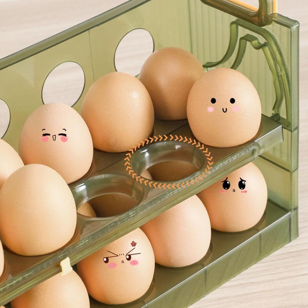 Egg Box Storage Box Side Door  - Food Storage Cabinet For Kitchen avis et prix