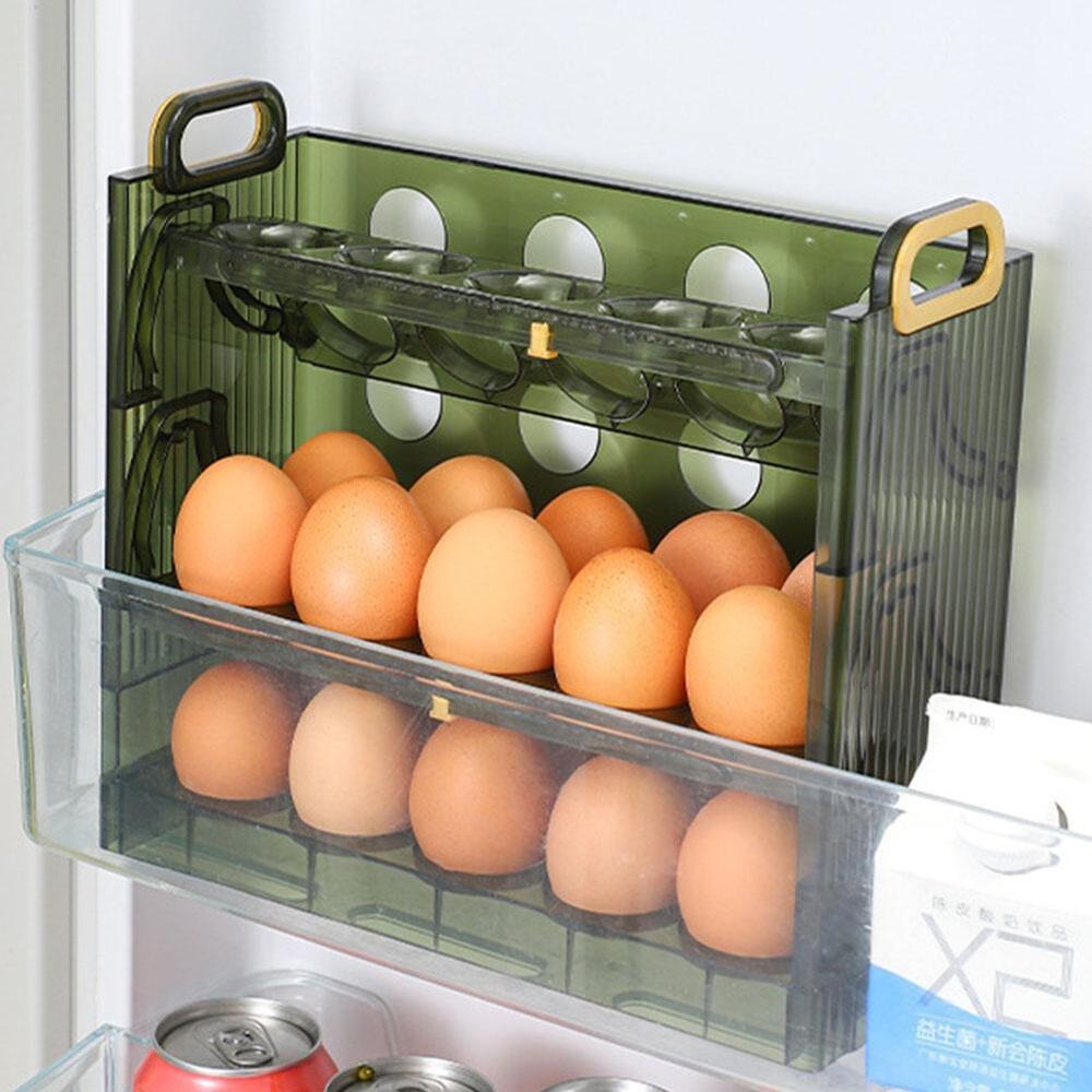 Egg Box Storage Box Side Door  - Food Storage Cabinet For Kitchen avis et prix