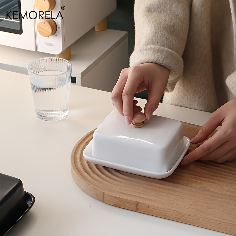 Ceramic Butter Dish with Lid R - Food Storage Restaurant avis et prix
