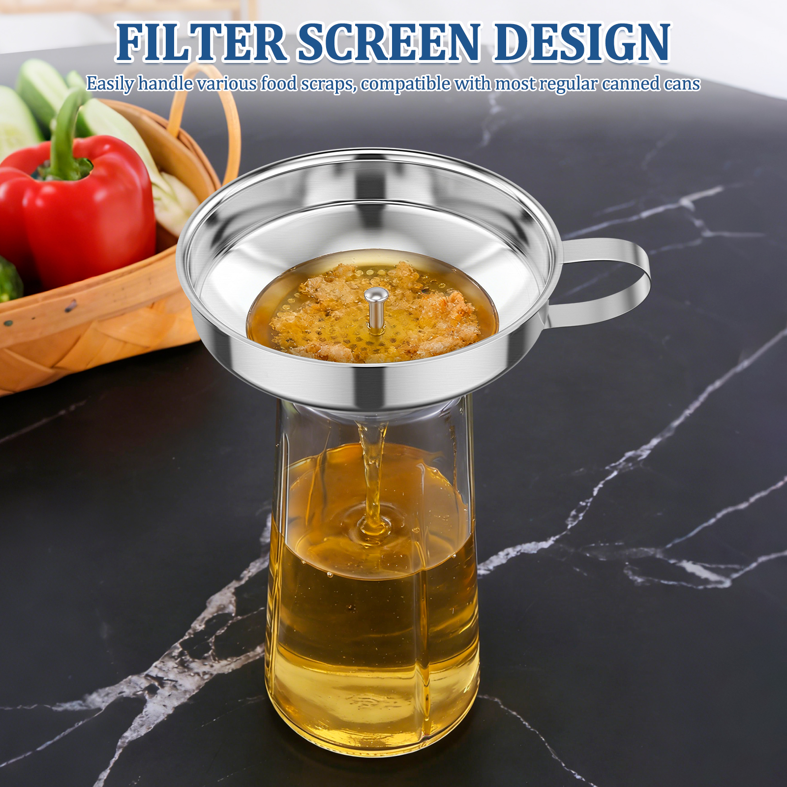 3Pack Canning Funnel with Stra - Mason Jar Wide Mouth avis et prix