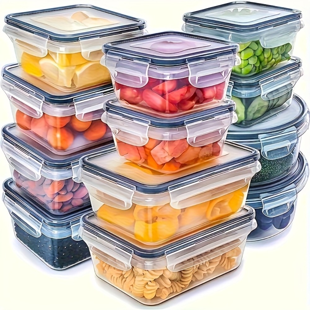 Set BPA-Free Airtight Food Con - Food Storage Jars Plastic avis et prix