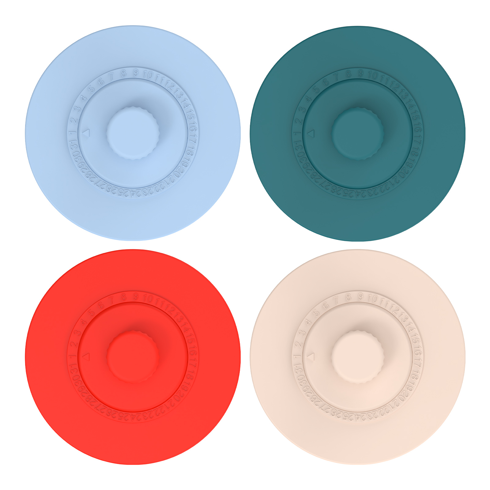 4 Pcs Silicone Fermentation Li - Mason Jar Wide Mouth avis et prix