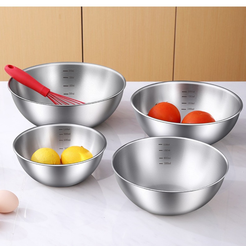 3pcs Stainless Steel Bowl Set  - Food Storage Utensils avis et prix