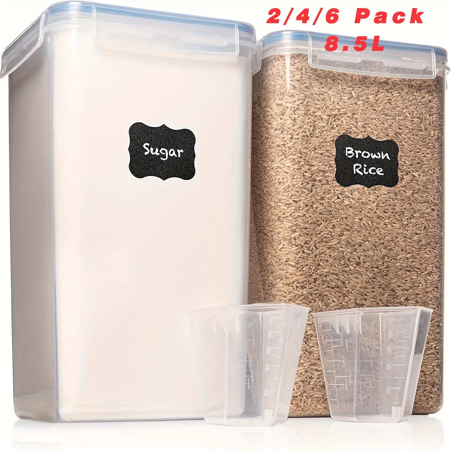 2/4/6pcs 8.5L/287Oz, Extra Lar - Food Storage The Range avis et prix