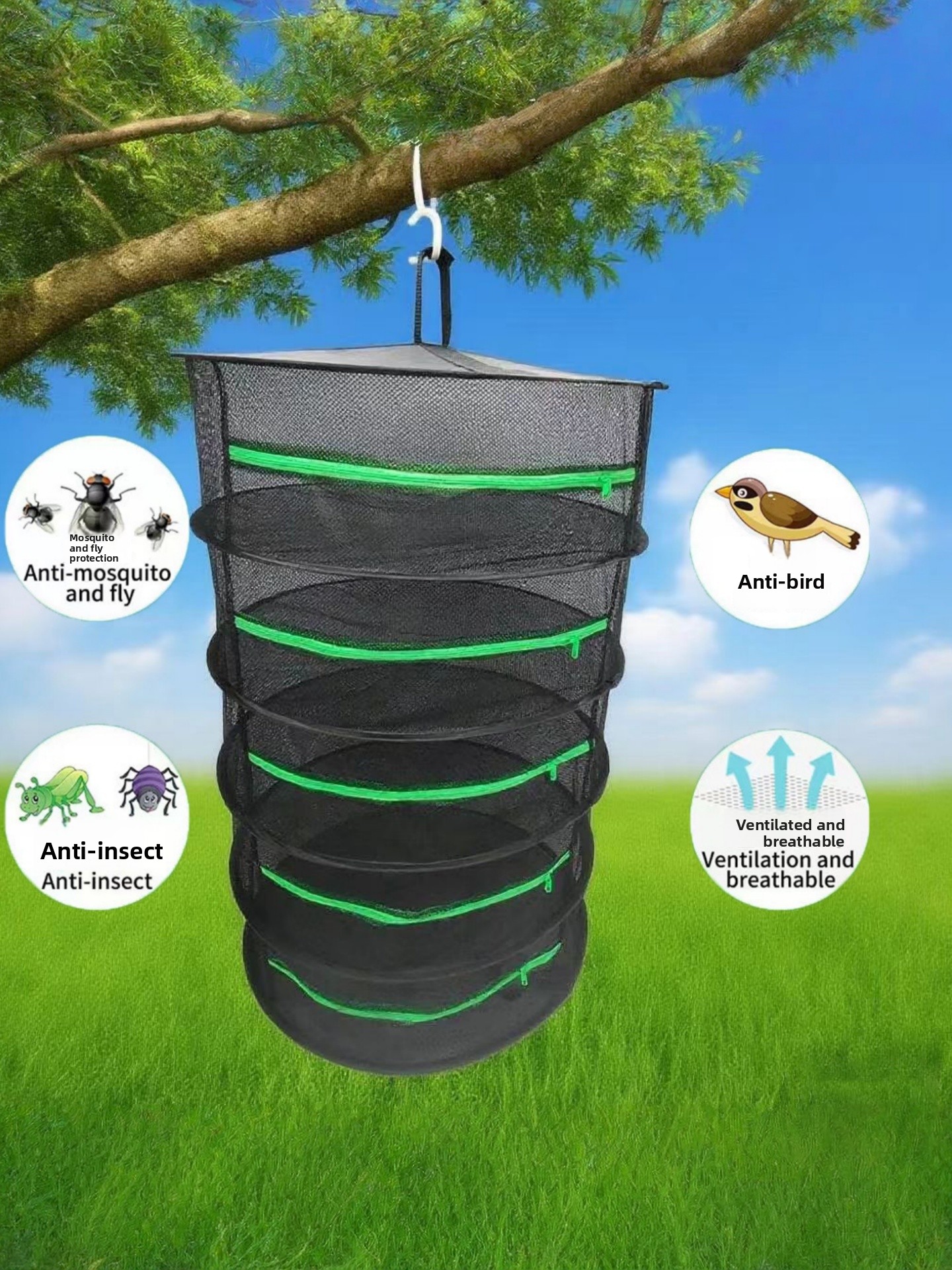 Food Grade Dry Goods Sun Dryin - Food Storage Net avis et prix