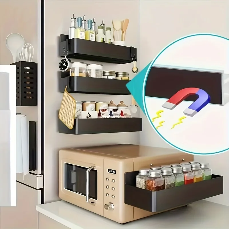 Magnetic Fridge Spice Rack Org - Food Storage Cabinet For Kitchen avis et prix