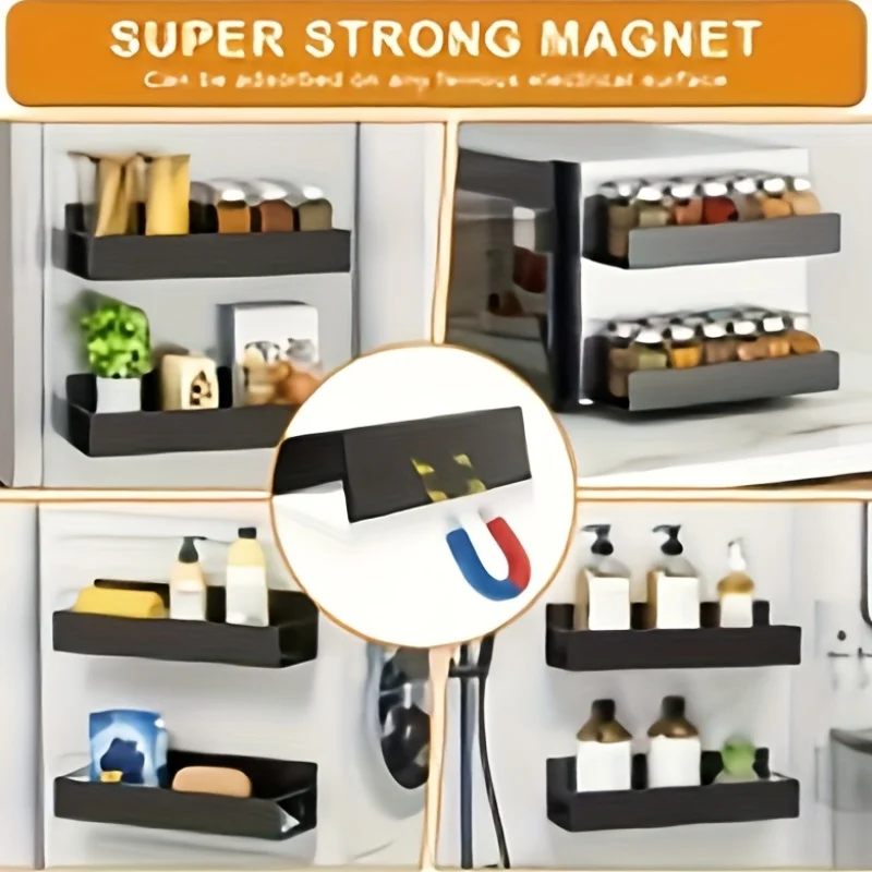Magnetic Fridge Spice Rack Org - Food Storage Cabinet For Kitchen avis et prix