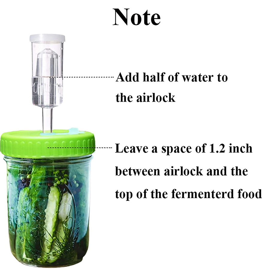 Fermentation Lids Plastic Ferm - Mason Jar Wide Mouth avis et prix