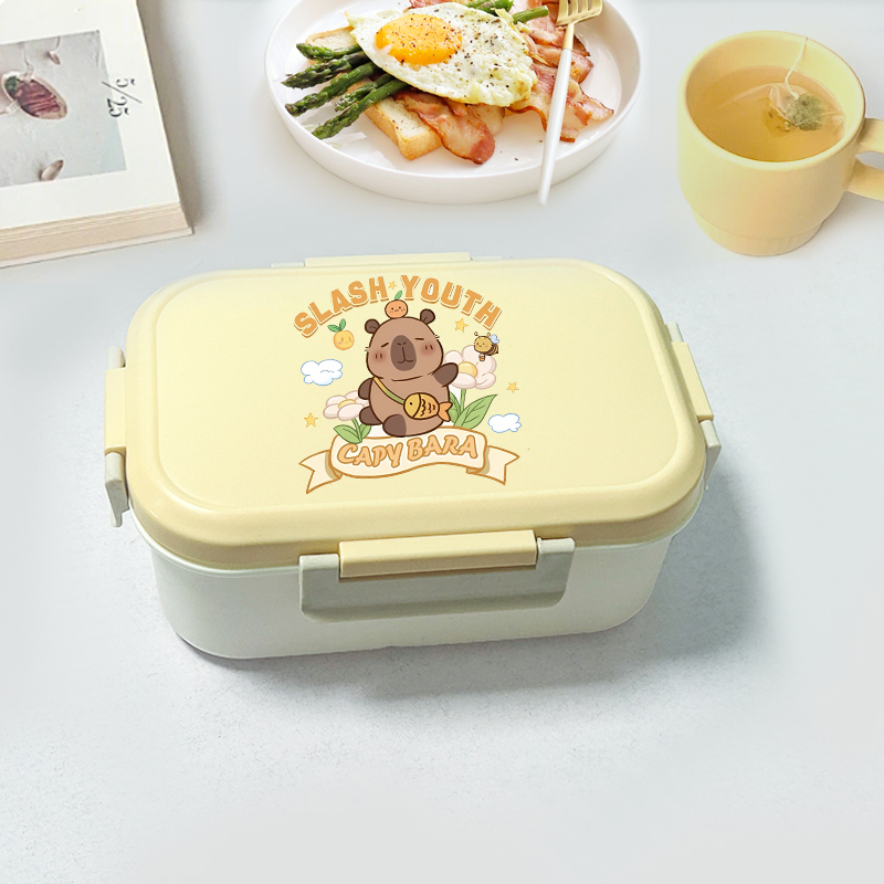 Capybara Bento Lunch Box Carto - Food Storage In The Kitchen avis et prix