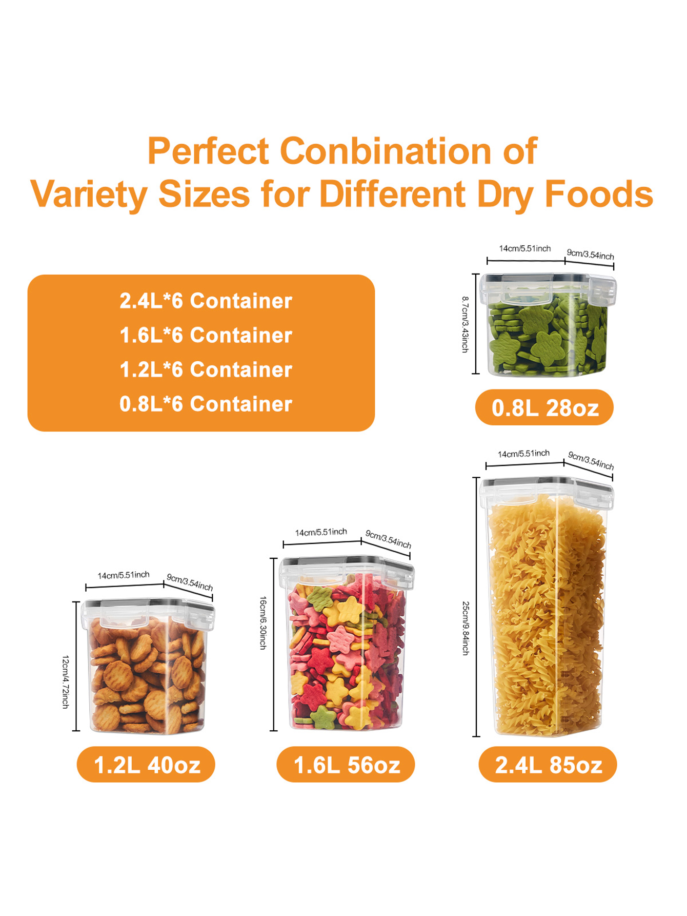 48pcs,Sealed food storage cont - Food Storage Jars Plastic avis et prix