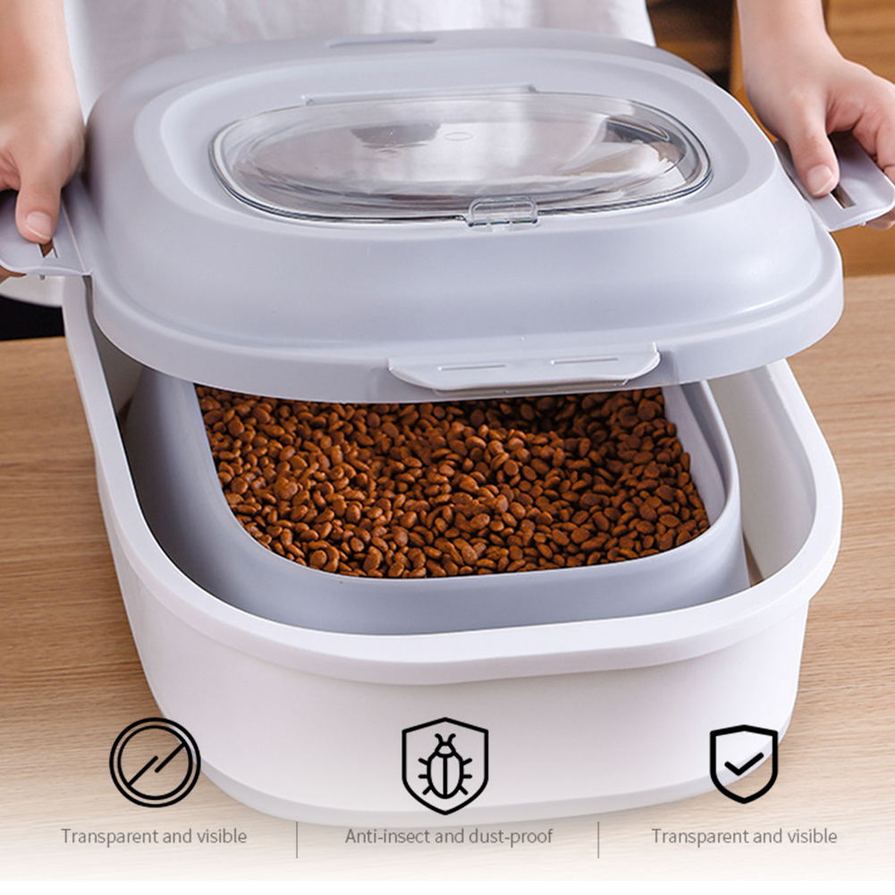 Collapsible Dry Cat Food Box 2 - Food Storage Dog avis et prix