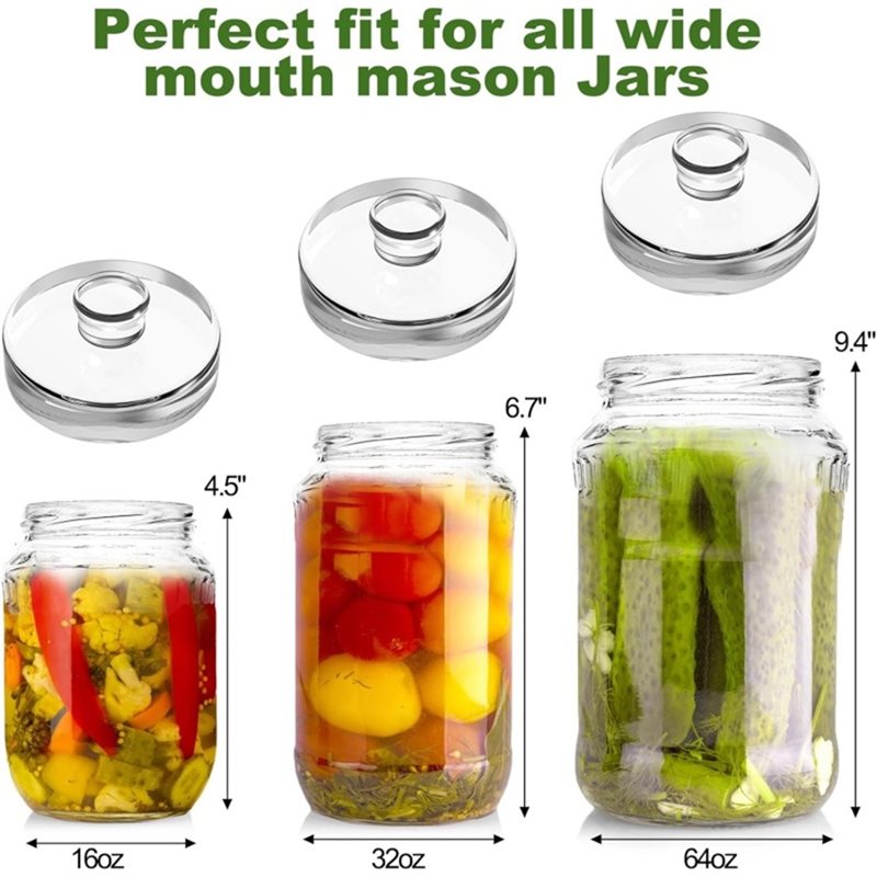 ABVJ-4 Pack Grip Handle Glass  - Mason Jar Wide Mouth avis et prix