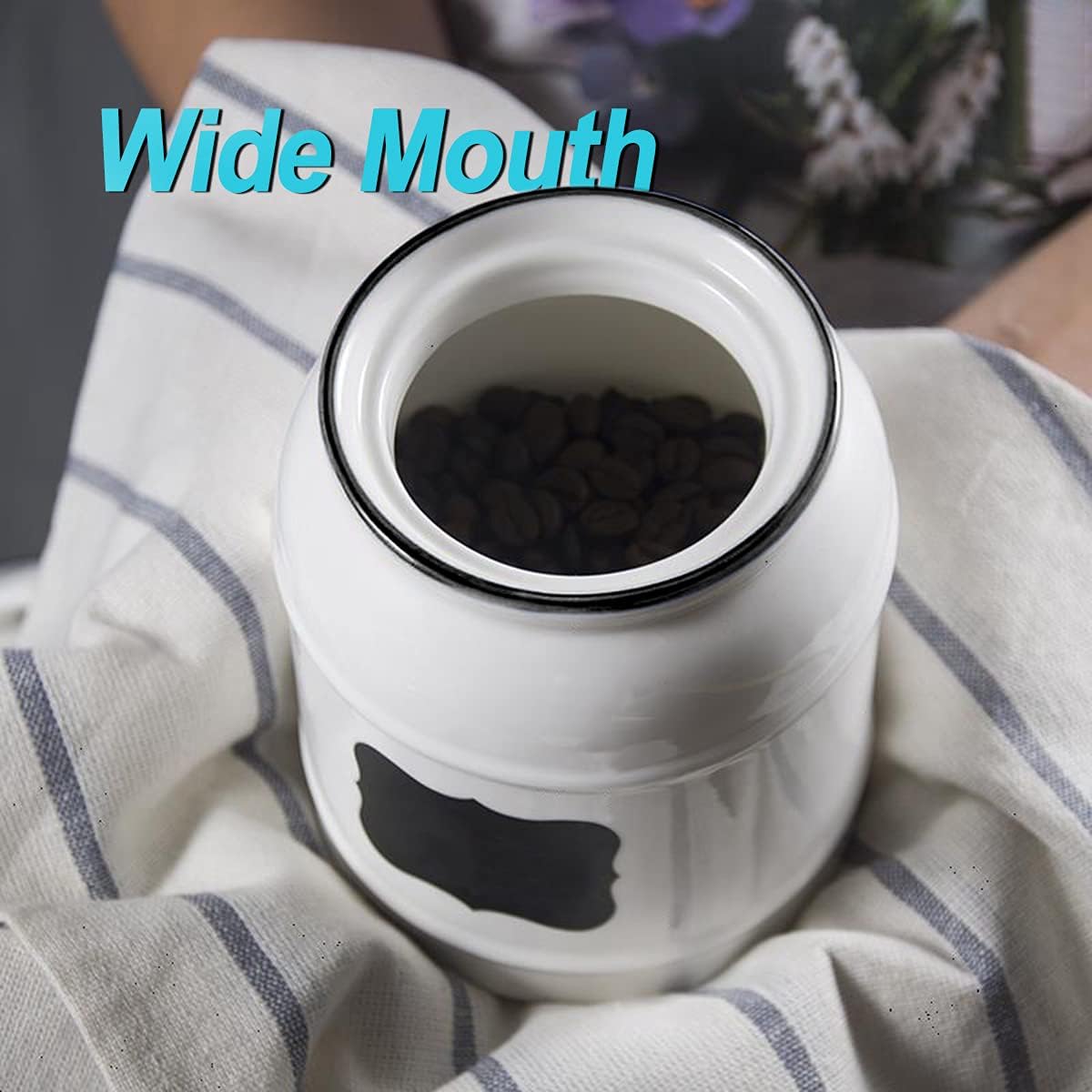 9cup/72oz Ceramic Jar for Dry  - Food Storage In The Kitchen avis et prix