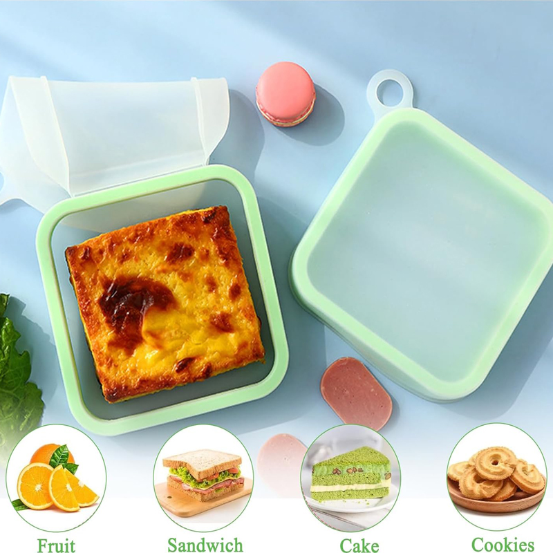 Silicone Sandwich Toast Bento  - Food Storage Silicone Bags avis et prix