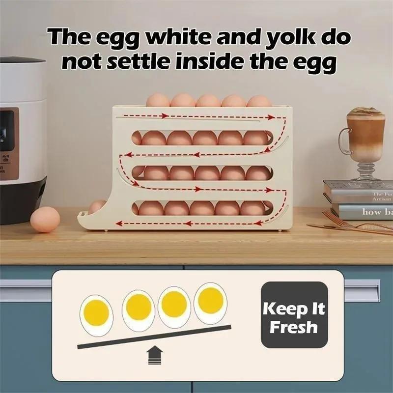 Refrigerator Eggs Storage Box  - Food Storage Cabinet For Kitchen avis et prix