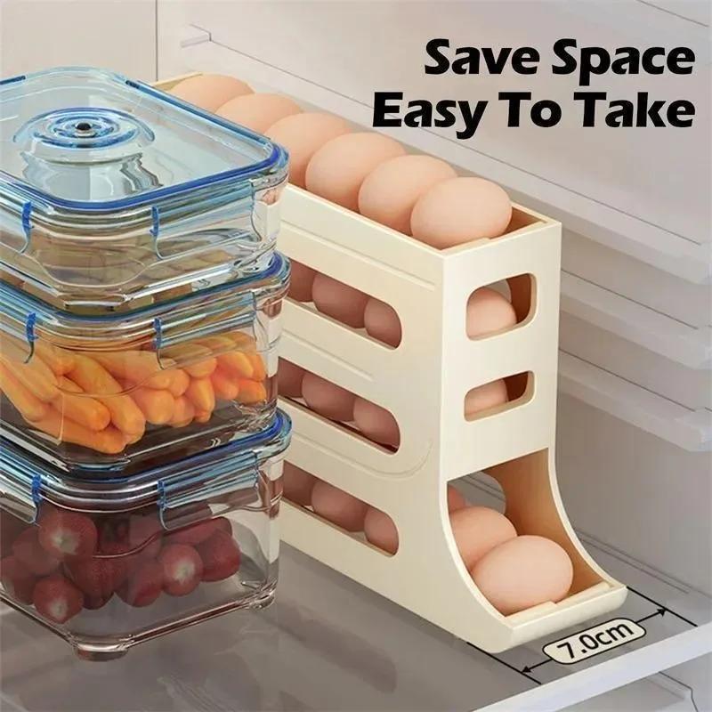 Refrigerator Eggs Storage Box  - Food Storage Cabinet For Kitchen avis et prix