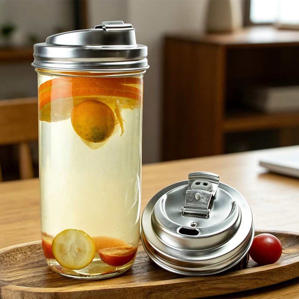 Wide Mouth Mason-jar Lids Stai - Mason Jar Wide Mouth avis et prix