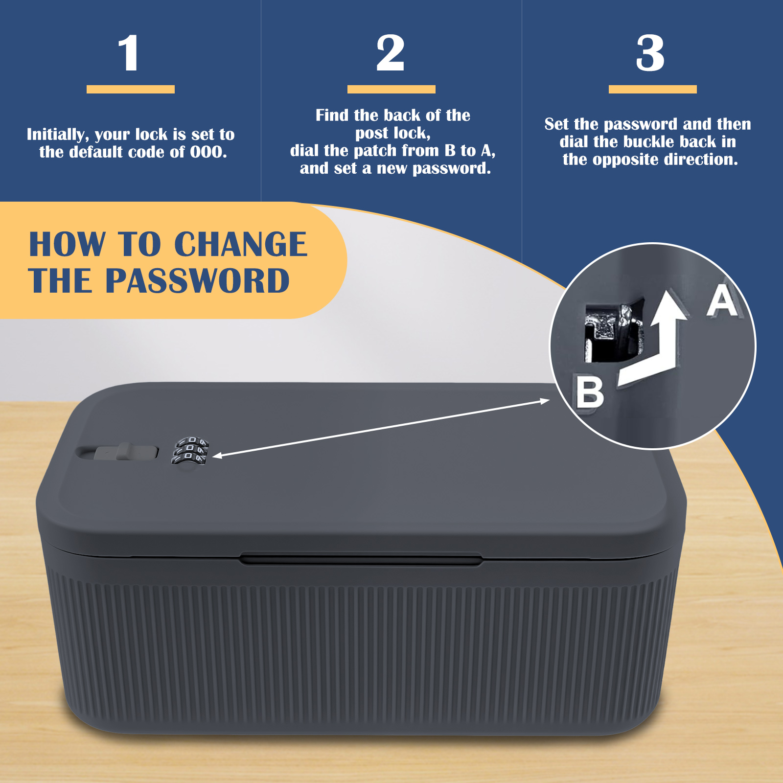 Lockable Storage Box Versatile - Food Storage Lock Box avis et prix