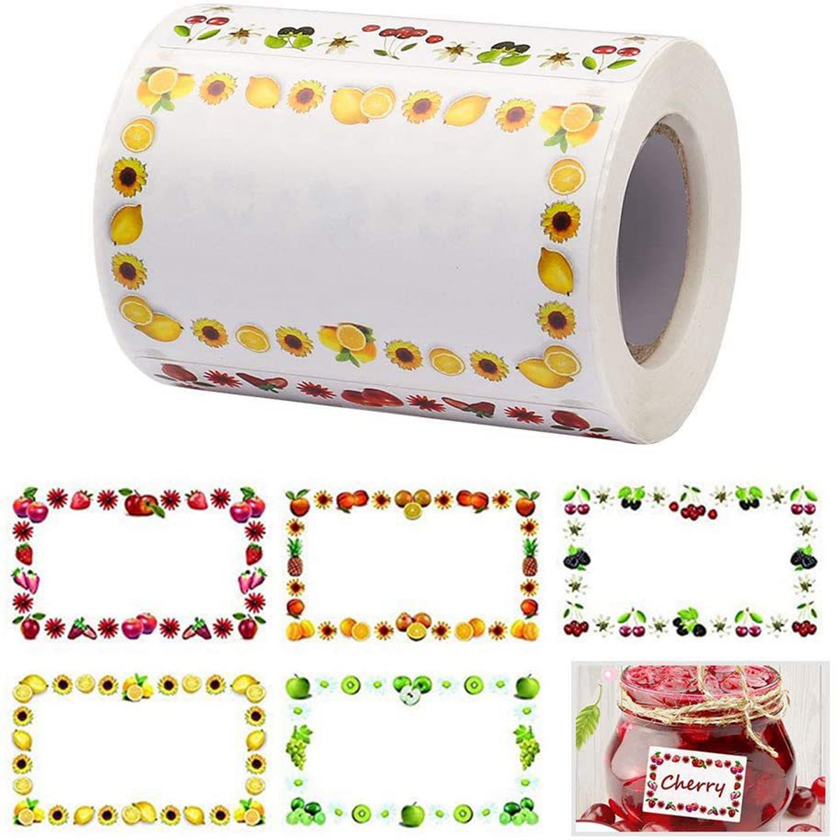 250Pcs Rectangle Canning Label - Food Storage Restaurant avis et prix
